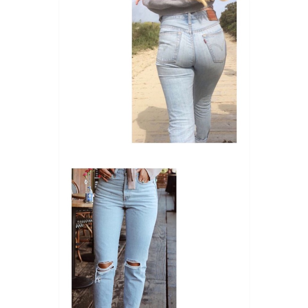 ✨SALE Levi’s White Wash Skinny